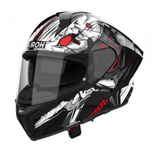 Κράνος Airoh Matryx ECE 22.06 NYTRO Μαύρο/Κόκκινο