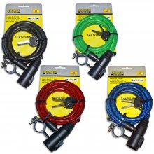 Κλειδαριά Κουλούρα ποδηλάτου Stahlex σε 4 χρώματα