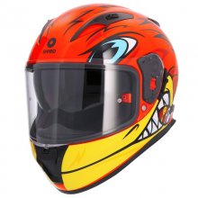 Κράνος Shiro SH-605 Badbird κόκκινο