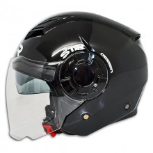 Κράνος Jet STR TRON 2 Μαύρο 22.06