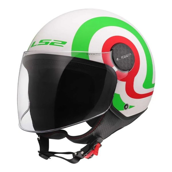 ΚΡΑΝΟΣ Jet LS2 558.5 SPHERE LUX II 22.06 URBY Άσπρο/Πράσινο/Κόκκινο