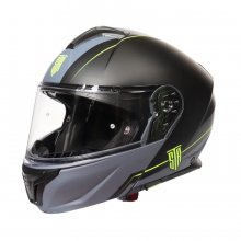 ΚΡΑΝΟΣ ΣΠΑΣΤΟ STR VELOCE 2πλη ΖΕΛΑΤΙΝΑ Μαύρο/Γκρι/FLUO Κίτρινο