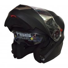 Κράνος flip up Vester YM-925 Μαύρο Ματ ECE 22.06