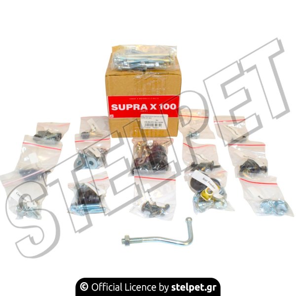 ΒΙΔΕΣ ΠΛΑΣΤΙΚΩΝ & ΚΙΝΗΤΗΡΑ SUPRA-X ΠΛΗΡΕΣ ΣΕΤ INDO