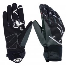 Γάντια μηχανής Bering Walshe Μαύρο/Γκρι