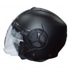 Κράνος Jet με Εσωτερική Φιμέ Ζελατίνα ZEN ZN-737 Μαύρο Matt