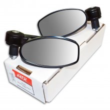 Καθρέπτες αντίβαρου ζευγάρι universal μαύροι MTX