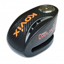 Κλειδαριά δισκοφρένου με συναγερμό Kovix KNX10-BK μαύρη