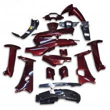 Κοστούμι Honda Supra 100 μπορντώ Strong