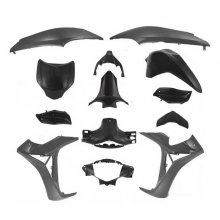 ΚΟΣΤΟΥΜΙ HONDA SUPRA-X HELMIN ΜΑΥΡΟ ΓΚΡΙ (13ΤΕΜ) MTM