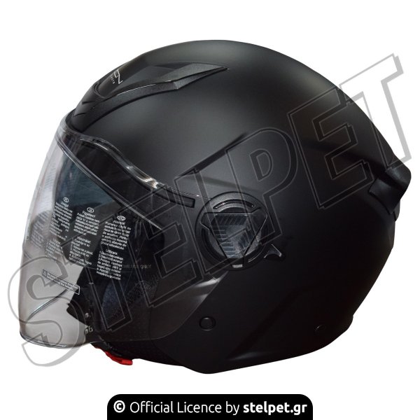 ΚΡΑΝΟΣ ΑΝΟΙΚΤΟ ZEN ZN-760 (ΕΣ/ΚΗ ΦΙΜΕ ΖΕΛ/ΝΑ) ECE R22.06 BLACK MATT 2XL