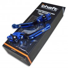 Μανέτες ζευγάρι ρυθμιζόμενες σπαστές Chaft LEB05 μπλε