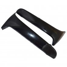 Ποδιές εξωτερικές σετ Honda Supra 100 Μαύρες NARITA 