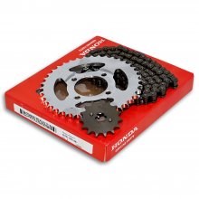 Σετ αλυσίδα γρανάζια κίνησης Honda Supra 100 γνήσια