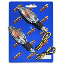 Φλας μίνι universal 1945 μακριά μαυρα/διάφανα Fuego