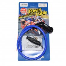 Μπουζόπιπα σιλικόνης Αμβλεία γωνία NGK Μαύρη Με Καλώδιο