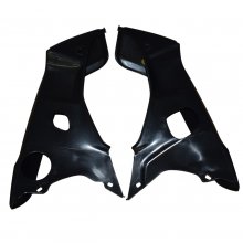 Ποδιές εξωτερικές σετ Honda Astrea GRAND R+L Μαύρες NARITA 