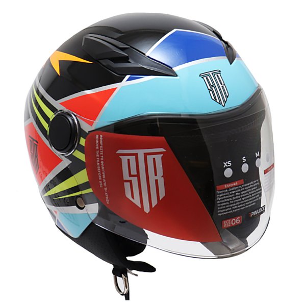 ΚΡΑΝΟΣ ΠΑΙΔΙΚΟ STR ΑΝΟΙΚΤΟ RAINBOW ΓΡΑΦΙΚΑ BLACK ΠΟΛΥΧΡΩΜΟ M