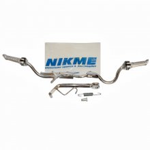 Μαρσπιέ οδηγού Yamaha Crypton/ Crypton-R/ F1ZR Χρώμιο σπαστό NIKME 